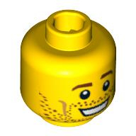 Lego hlava, žlutá (4615757)